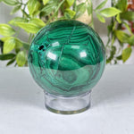 Malachite Gemstone Sphere - RBL368