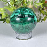 Malachite Gemstone Sphere - RBL368