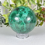 Malachite Gemstone Sphere - RBL369
