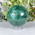 Malachite Gemstone Sphere - RBL369