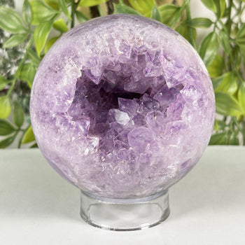 Amethyst Gemstone Sphere - Gem Avenue Wholesale