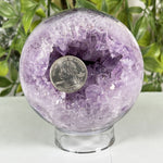Amethyst Gemstone Sphere - RBL372