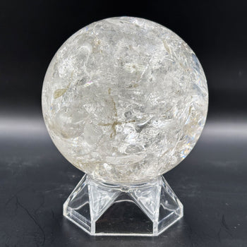 Clear Quartz Gemstone Sphere - Gem Avenue Wholesale