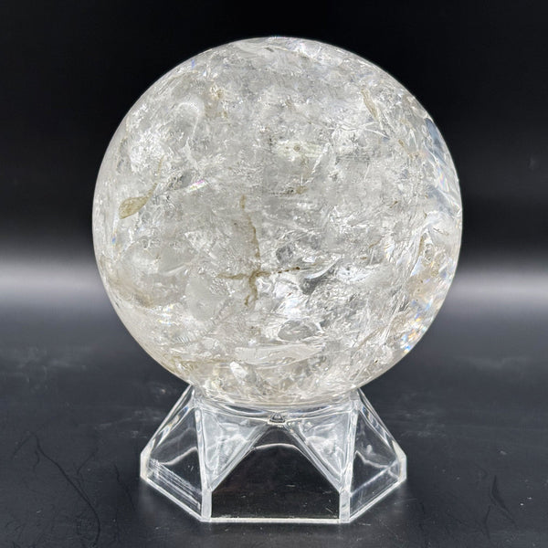 Clear Quartz Gemstone Sphere - Gem Avenue Wholesale