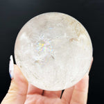 Natural Clear Quartz Crystal Sphere 2.5
