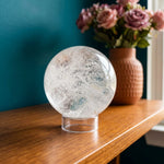 Natural Clear Quartz Crystal Sphere 2