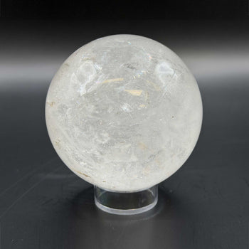 Natural Clear Quartz Crystal Sphere 2.5" - Gem Avenue Retail