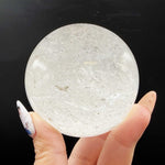 Natural Clear Quartz Crystal Sphere 2