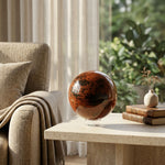Mahogany Obsidian Sphere 4