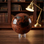 Mahogany Obsidian Sphere 4
