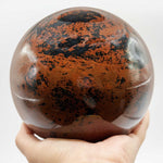 Mahogany Obsidian Sphere 4
