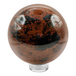 Mahogany Obsidian Sphere 4