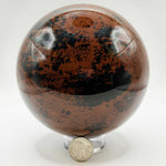 Mahogany Obsidian Sphere 4