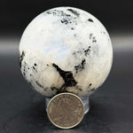 Rainbow Moonstone Sphere 2.25