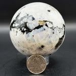 Rainbow Moonstone Sphere 2.5