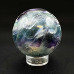 Rainbow Fluorite Sphere 2.25