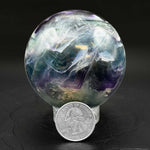 Rainbow Fluorite Sphere 2.25
