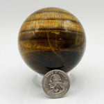 Tiger Eye Sphere 2.5