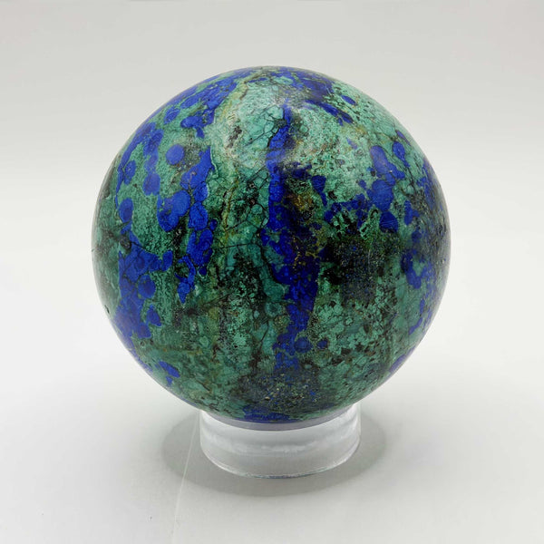 Azurite Malachite Gemstone Sphere - Gem Avenue Retail