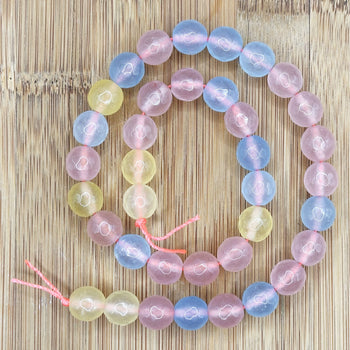 Morganite Gemstone Bead Strand - Gem Avenue Retail