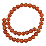 Carnelian Gemstone Bead Strand - RBS008