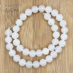 Clear Quartz Gemstone Bead Strand - RBS014