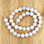 Moonstone Gemstone Bead Strand - RBS017
