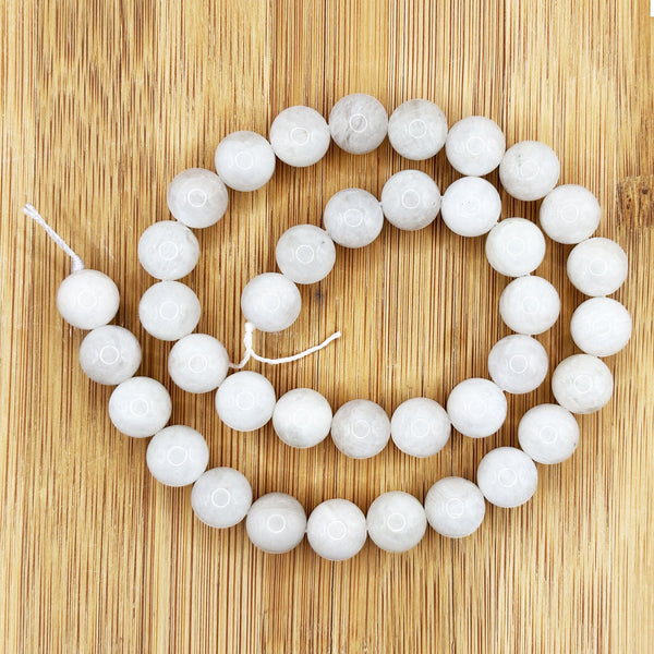 Moonstone Gemstone Bead Strand - RBS017