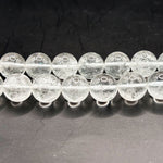 Natural Clear Quartz 10mm Round Bead Strand