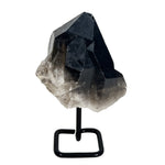 Smoky Quartz Crystal Cluster on Stand - RCR470