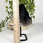 Smoky Quartz Crystal Cluster on Stand - RCR470