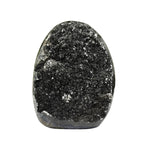 Natural Black Amethyst Crystal Geode Raw Cut Base Crystal Cluster for Healing, Meditation, Energy & Home Decor