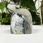 Natural Black Amethyst Cut Base Geode Unique Raw Crystal Cluster for Healing, Meditation, Energy Work & Home Dcor
