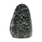 3 Inch Natural Black Amethyst Cut Base Geode Crystal Stone for Meditation, Energy Cleansing, Home Decor & Collector Display