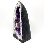 Amethyst with Calcite Gemstone Geode - RGD828