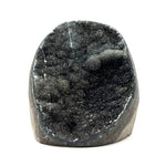 Black Galaxy Amethyst Gemstone Geode - RGD831