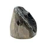 Black Galaxy Amethyst Gemstone Geode - RGD831