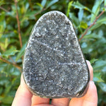 Black Galaxy Amethyst Gemstone Geode - RGD831