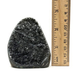 Black Galaxy Amethyst Gemstone Geode - RGD831