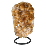 Natural Yellow Citrine Crystal Cluster on Stand Healing Stone for Energy, Abundance & Home Decor - RGD847