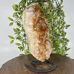 Natural Yellow Citrine Crystal Cluster on Stand Healing Stone for Energy, Abundance & Home Decor - RGD847