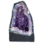 Natural Amethyst Geode Cathedral from Brazil Deep Purple Crystal for Healing, Meditation & Home Decor - RGD850