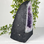 Natural Amethyst Geode Cathedral from Brazil Deep Purple Crystal for Healing, Meditation & Home Decor - RGD850