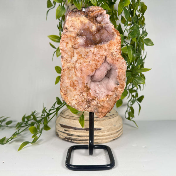 Natural Pink Amethyst Geode - Gem Avenue