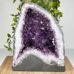 Collector-Grade Brazilian Amethyst Geode Cathedral, Natural Crystal Formation - RGD857