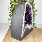 Collector-Grade Brazilian Amethyst Geode Cathedral, Natural Crystal Formation - RGD857