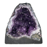 Deep Purple Amethyst Cathedral Geode from Brazil, Natural Statement Piece - RGD858