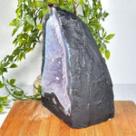 Natural Brazilian Amethyst Geode Cathedral with Rich Purple Crystals - RGD859
