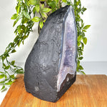 Natural Brazilian Amethyst Geode Cathedral with Rich Purple Crystals - RGD859