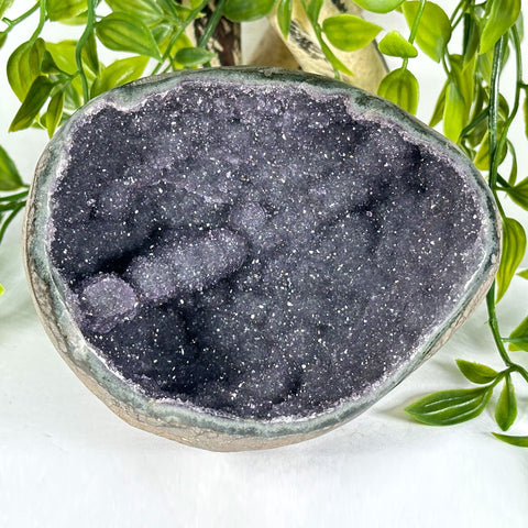 Natural Amethyst Crystal Geode - Gem Avenue